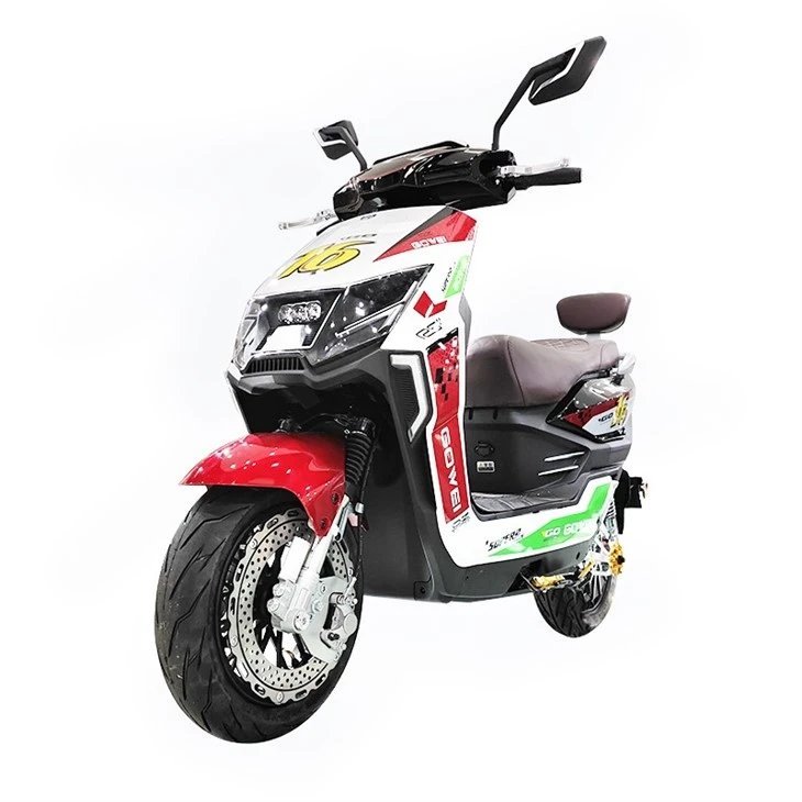 Hot Sale Lithium Battery Adult China Electric Motorcycle 72V 1500W High Quality E-Scooter